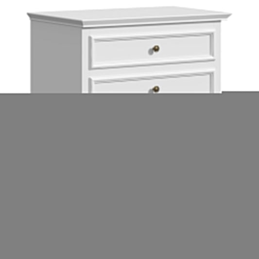 RoyalCraft Wood Dresser Wide Chest Drawers Storage Organizer for Bedroom, White