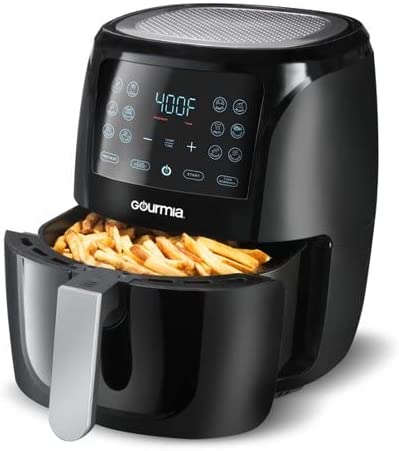Gourmia GAF686 Digital 6 Quart Air Fryer with Guided Cooking
