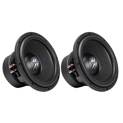 Hifonics 2 Pack ELITE 12" Subwoofer, Dual Voice Coil Car Audio Speaker, 1600W - Find Fresh Goods