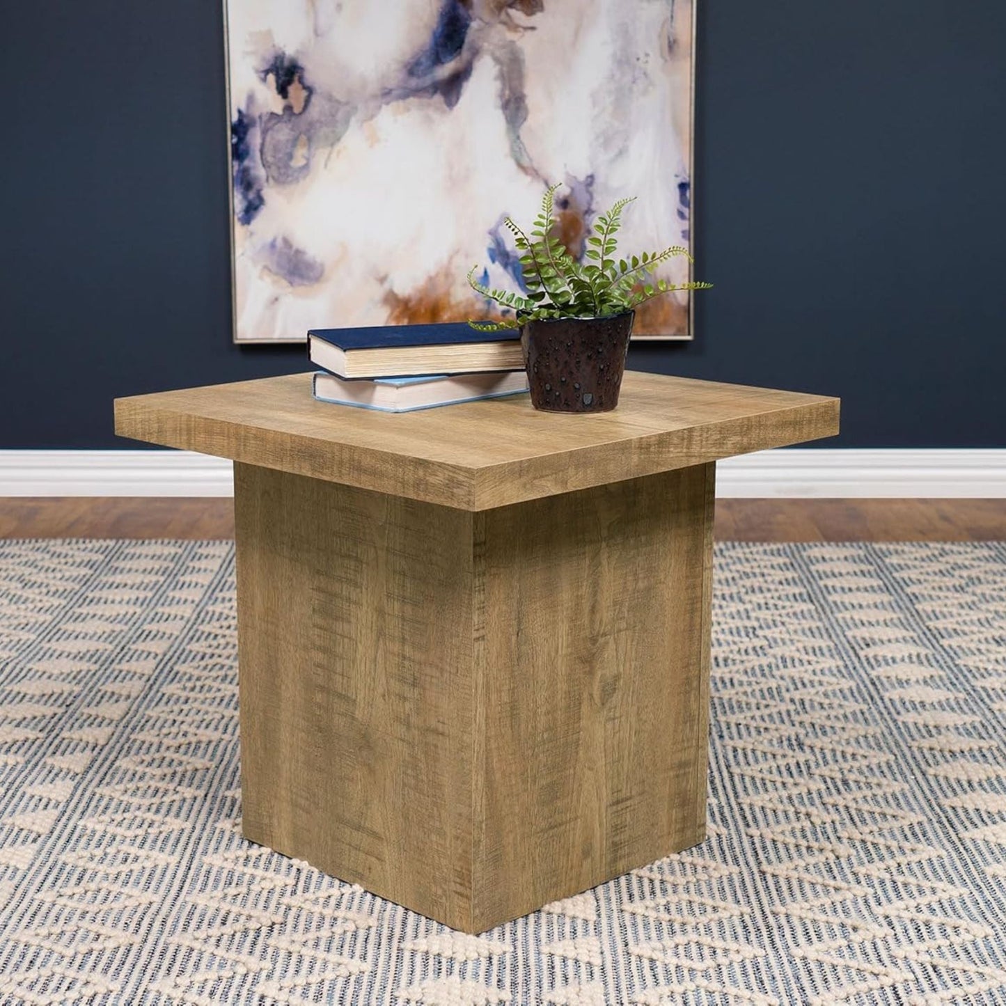 Coaster Home Furnishings Zetta 23" Square End Table Living Room Furniture