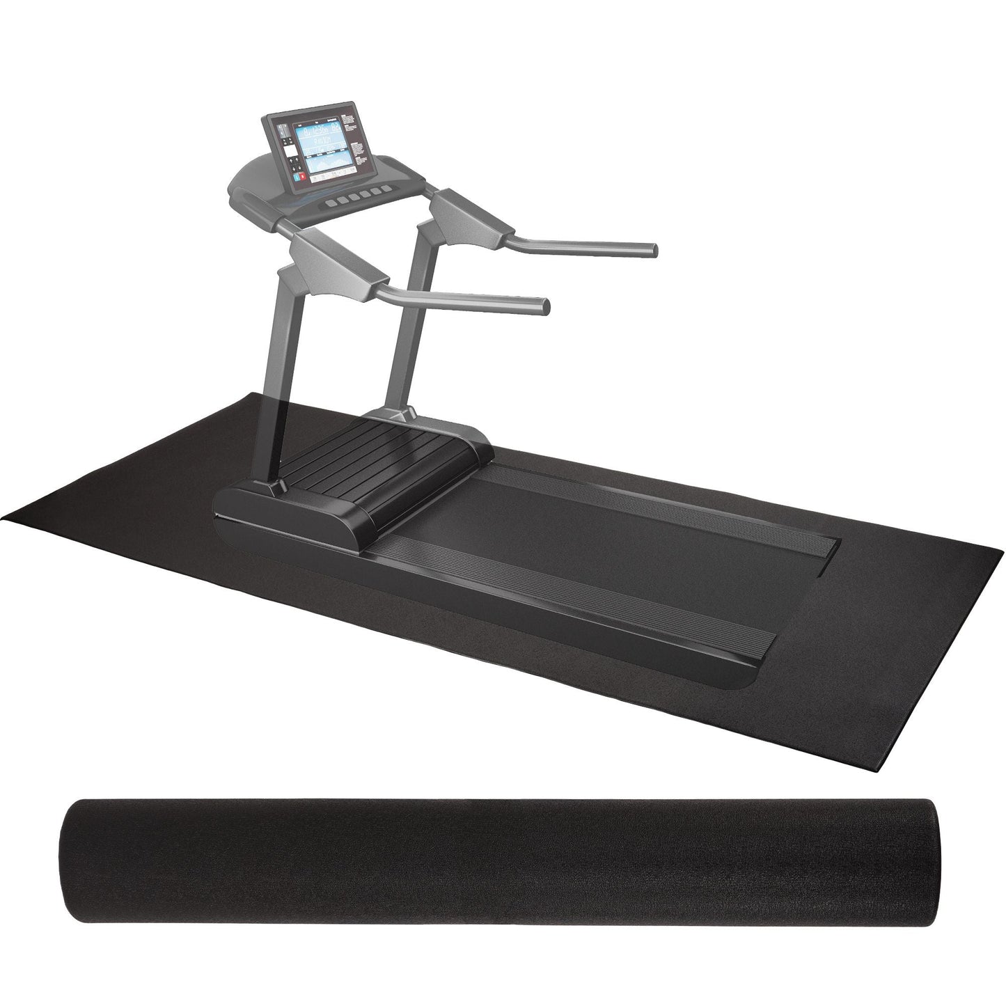 BalanceFrom Fitness 3' x 6.5' High Density Gym Equipment Mat, Floor Protection