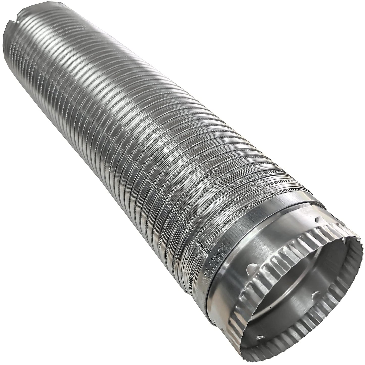 Builder's Best SAF-T Metal Single Elbow Dryer Vent Duct Kit, 4" Diameter, 8-Feet