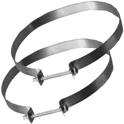 Builder's Best SAF-T Metal Single Elbow Dryer Vent Duct Kit, 4" Diameter, 8-Feet