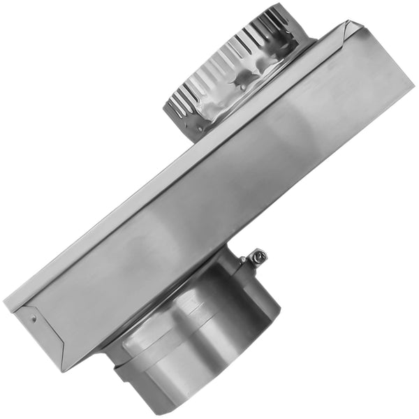 Builder's Best SAF-TDUCT Zero Periscope Dryer Vent, Adjustable from 0-5" Length