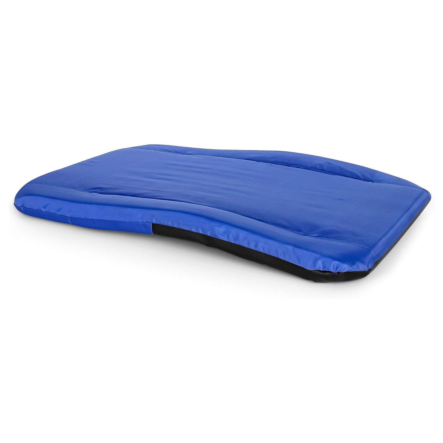 Camco Portable Stadium Seat Foldable Padded Cushion Back Support, Armrests, Blue