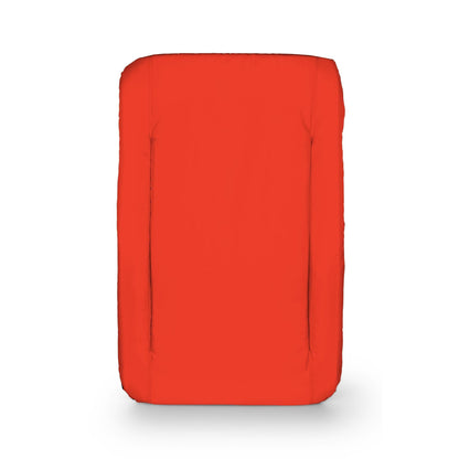 Camco Portable Stadium Seat Foldable Padded Cushion, Back Support, Armrests, Red