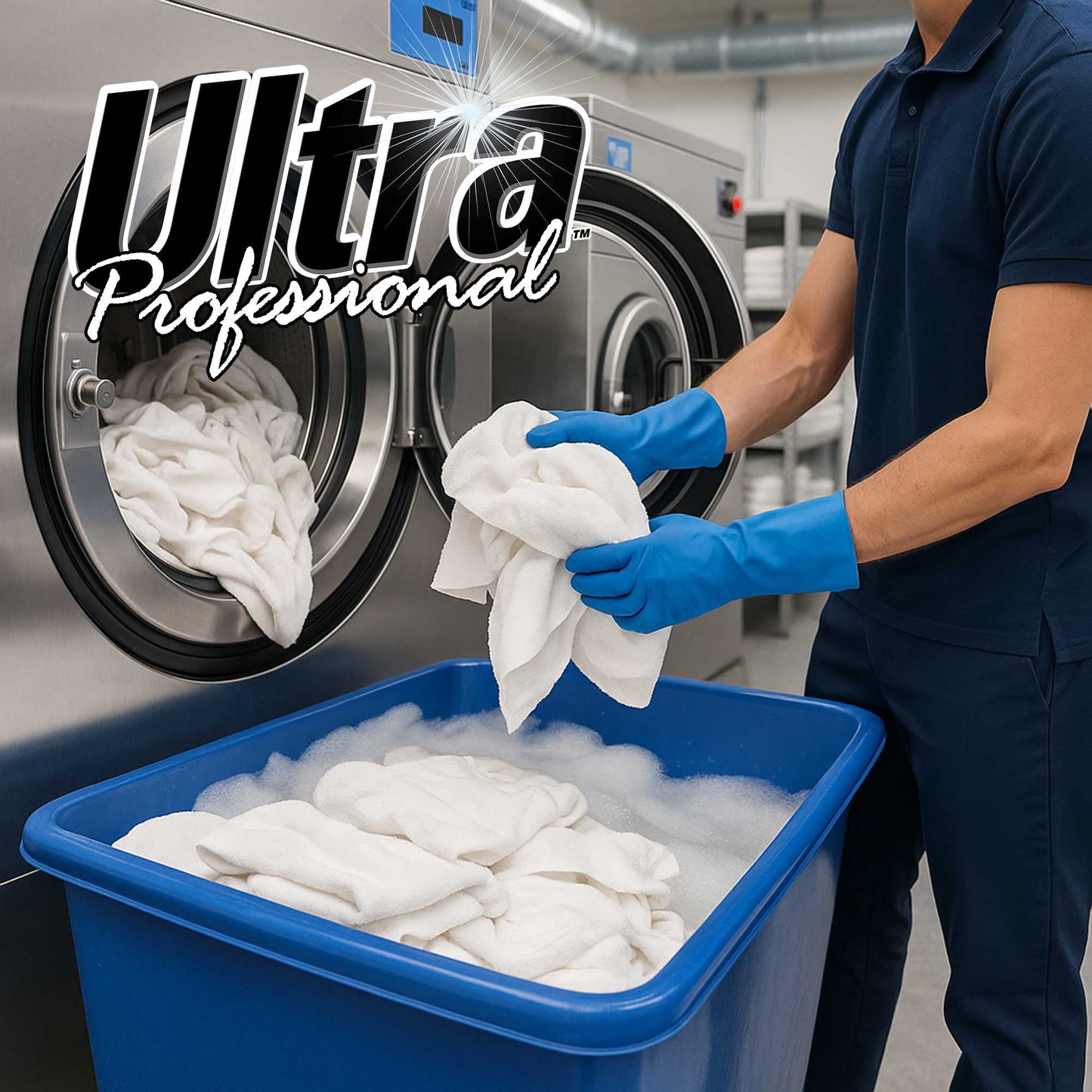 Ultra Fresh® Professional™ Commercial Laundry Detergent Free/Clear, Pump, 5 Gal