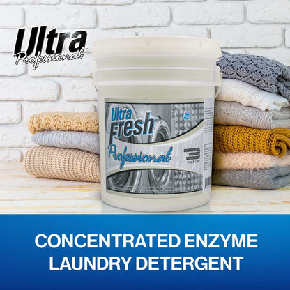 Ultra Fresh® Professional™ Commercial Laundry Detergent Free/Clear, Pump, 5 Gal