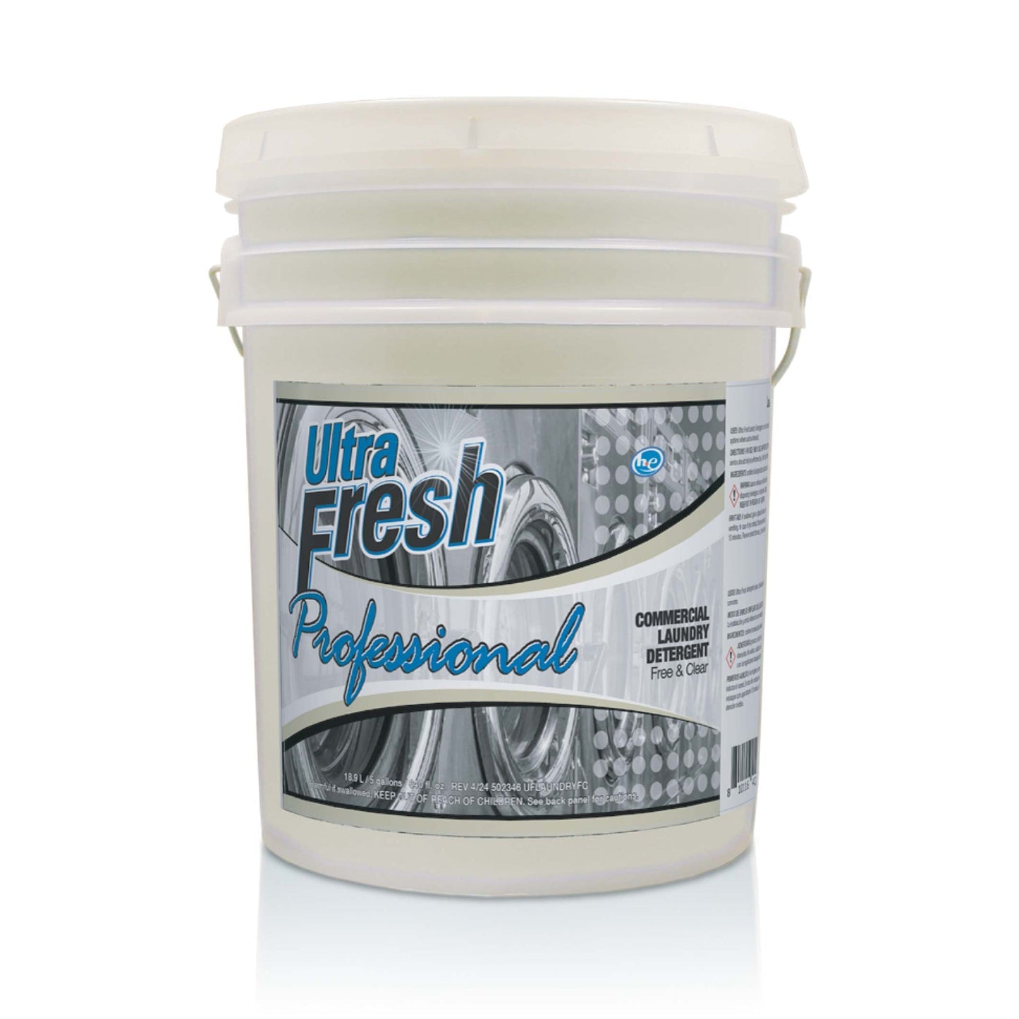 Ultra Fresh® Professional™ Commercial Laundry Detergent Free/Clear, Pump, 5 Gal