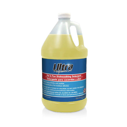 Ultra Professional™ 4 Pack 1 Gal Pots/Pans Dishwashing Detergent, Lemon, Yellow