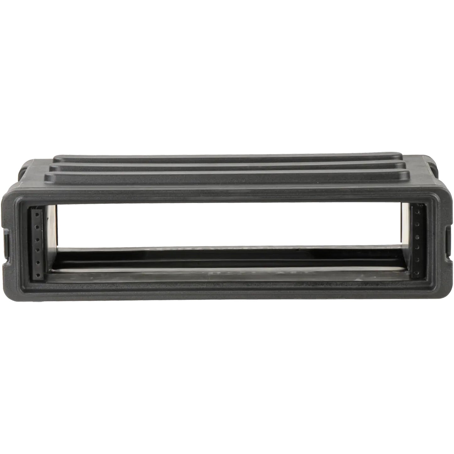 SKB 2U Shallow Roto Rack Case Gear Protector, Stackable, Waterproof, Black