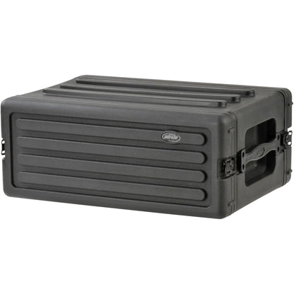 SKB 4U Shallow Roto Rack Case Gear Protector, Stackable, Waterproof, Black