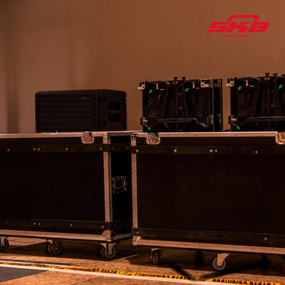 SKB 6U Shallow Roto Rack Case Gear Protector, Stackable, Waterproof, Black