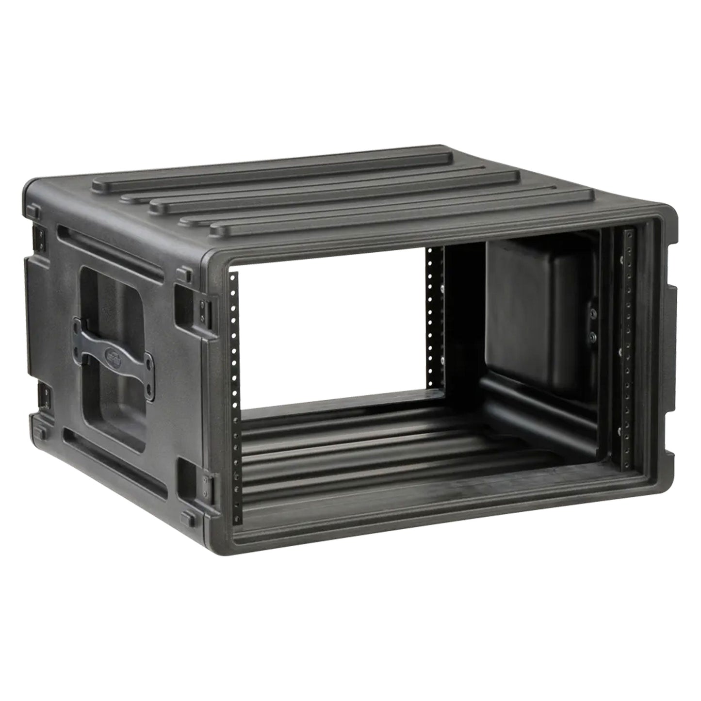 SKB 6U Roto Rack Case Polyethylene Gear Protector, Stackable, Waterproof, Black