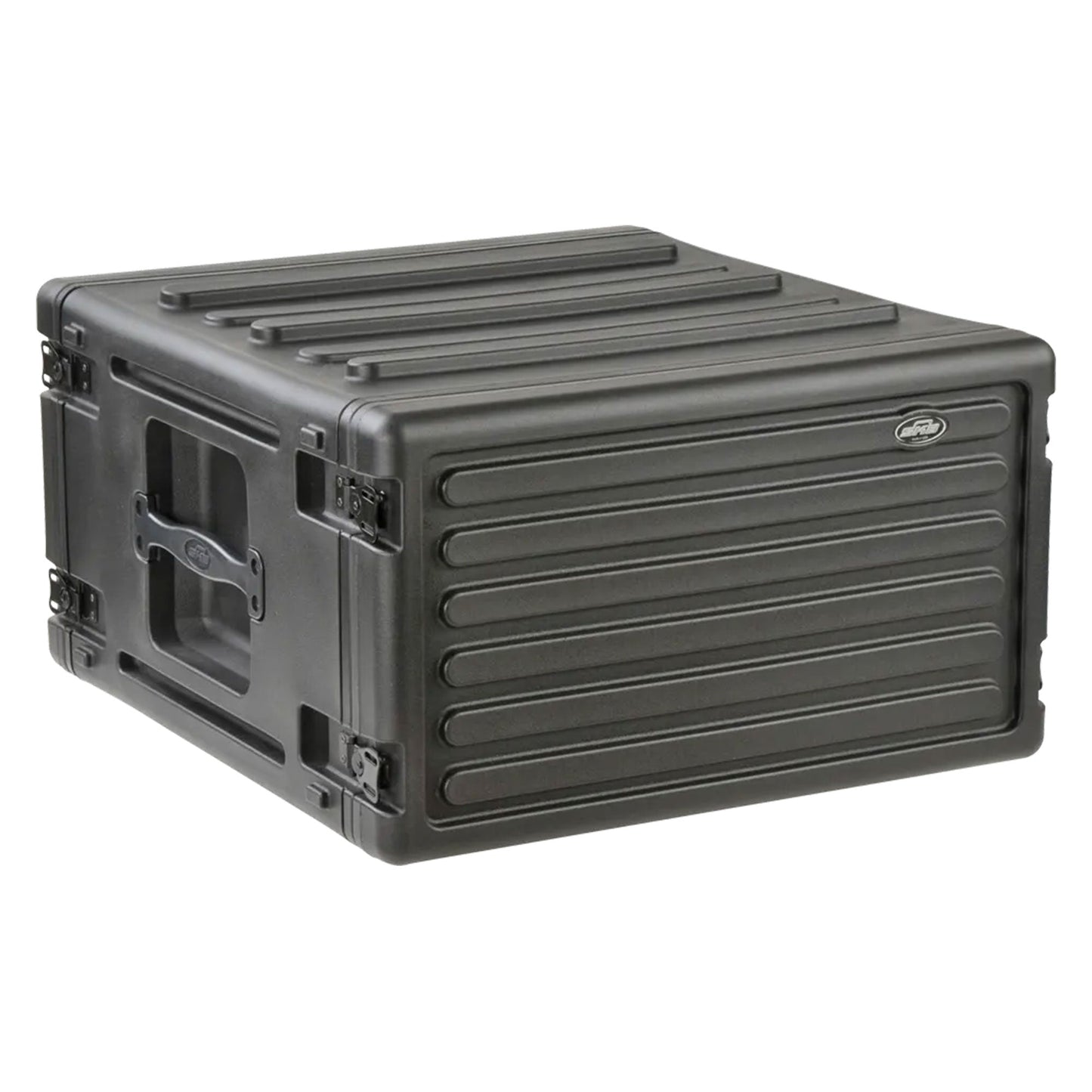 SKB 6U Roto Rack Case Polyethylene Gear Protector, Stackable, Waterproof, Black