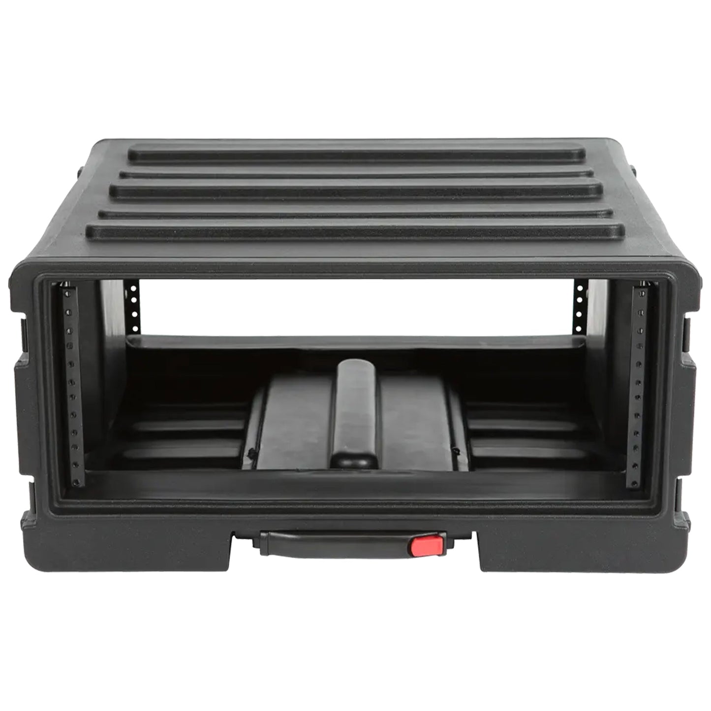 SKB 4U rSeries Rolling Rack with Integrated Back Wheels and 1-Touch Pull Handle