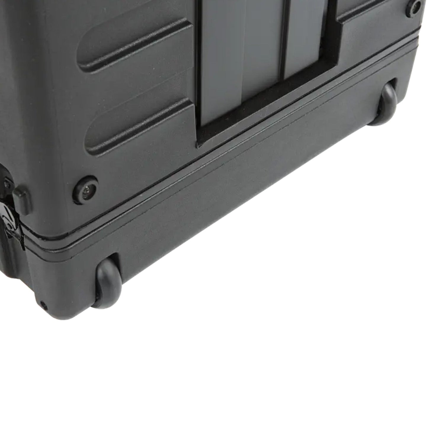 SKB 4U rSeries Rolling Rack with Integrated Back Wheels and 1-Touch Pull Handle