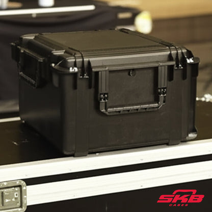 SKB iSeries 6U Fly Rack, Waterproof Polypropylene Hard Case for Storage, 20 Inch