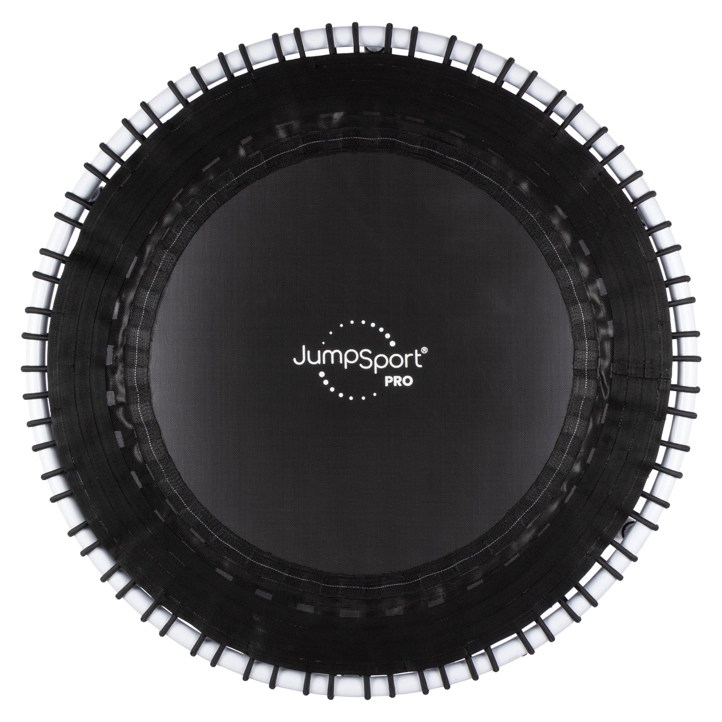 JumpSport 44 Inch PRO Workout Rebounder for Adults 44" Fitness Trampoline, Black