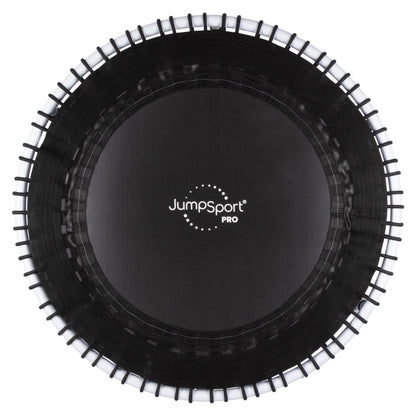 JumpSport 44 Inch PRO Workout Rebounder for Adults 44" Fitness Trampoline, Black