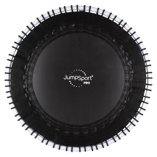 JumpSport 44 Inch PRO Workout Rebounder for Adults 44" Fitness Trampoline, Black