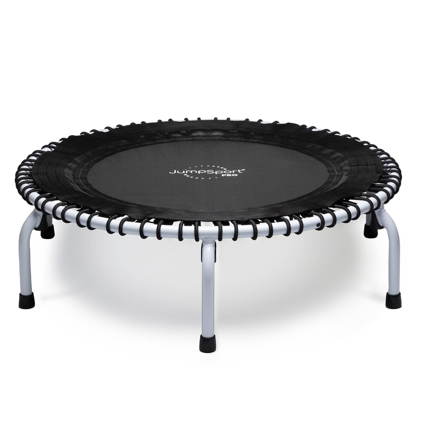 JumpSport 44 Inch PRO Workout Rebounder for Adults 44" Fitness Trampoline, Black