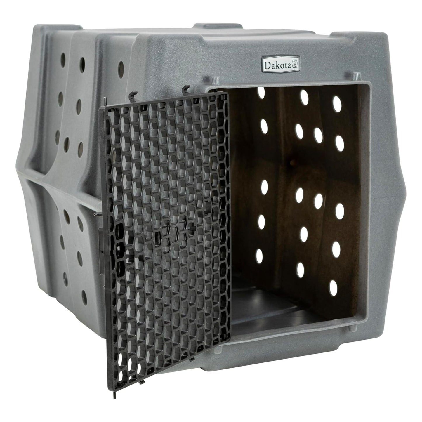 Dakota 283 Canine Rough and Tough Economy Pet Kennel, Intermediate, Dark Granite