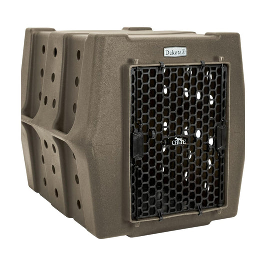 Dakota 283 Canine Rough and Tough Economy Kennel, Intermediate, Coyote Granite