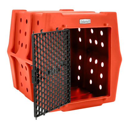 Dakota 283 Canine Rough and Tough Economy Pet Kennel, Intermediate, Orange