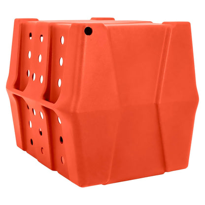 Dakota 283 Canine Rough and Tough Economy Pet Kennel, Intermediate, Orange