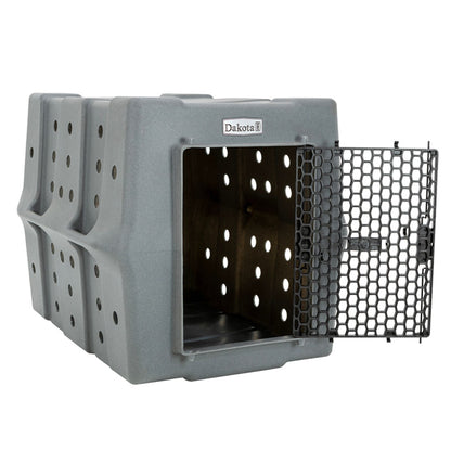 Dakota 283 Canine Rough and Tough Economy Pet Kennel, Large, Dark Granite