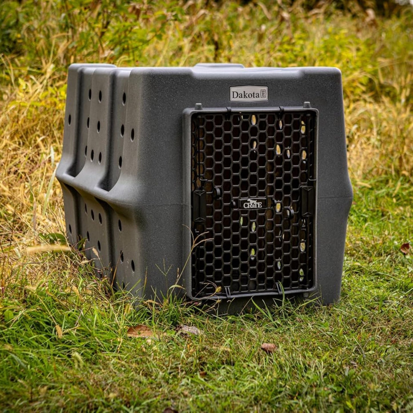 Dakota 283 Canine Rough and Tough Economy Pet Kennel, Large, Dark Granite