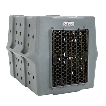 Dakota 283 Canine Rough and Tough Economy Pet Kennel, Large, Dark Granite