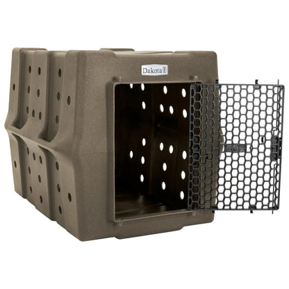 Dakota 283 Canine Rough and Tough Economy Pet Kennel, Large, Coyote Granite