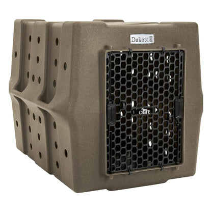 Dakota 283 Canine Rough and Tough Economy Pet Kennel, Large, Coyote Granite