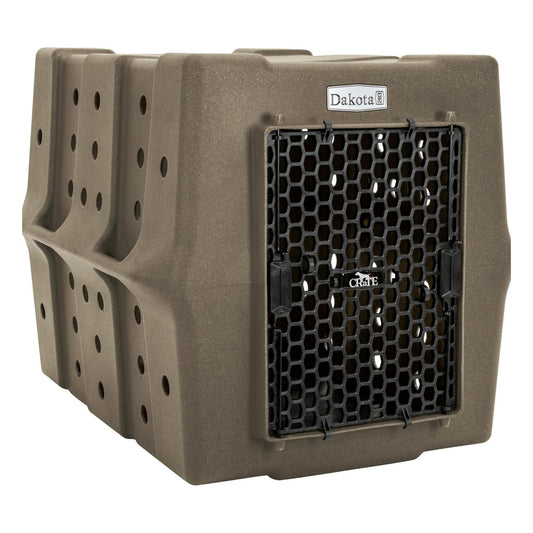 Dakota 283 Canine Rough and Tough Economy Pet Kennel, Large, Coyote Granite