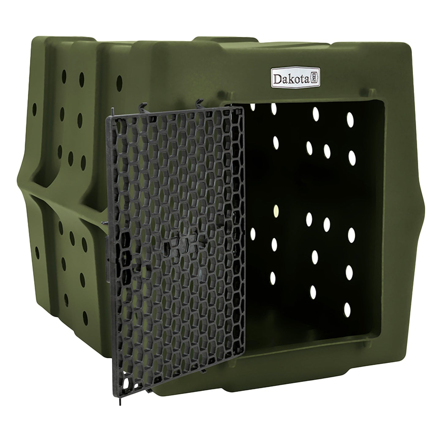 Dakota 283 Canine Rough and Tough Economy Kennel, Pet Crate, Large, Olive
