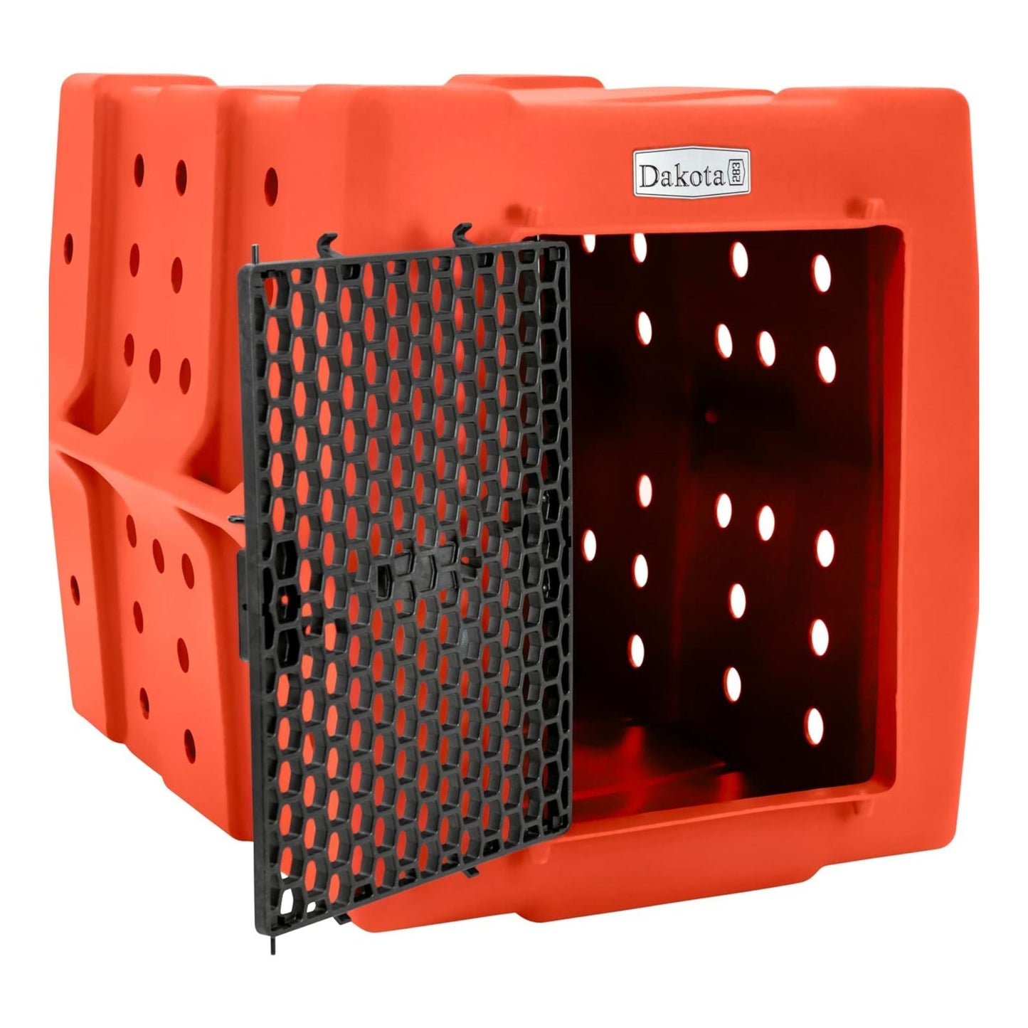 Dakota 283 Canine Rough and Tough Economy Kennel, Pet Crate, Large, Orange