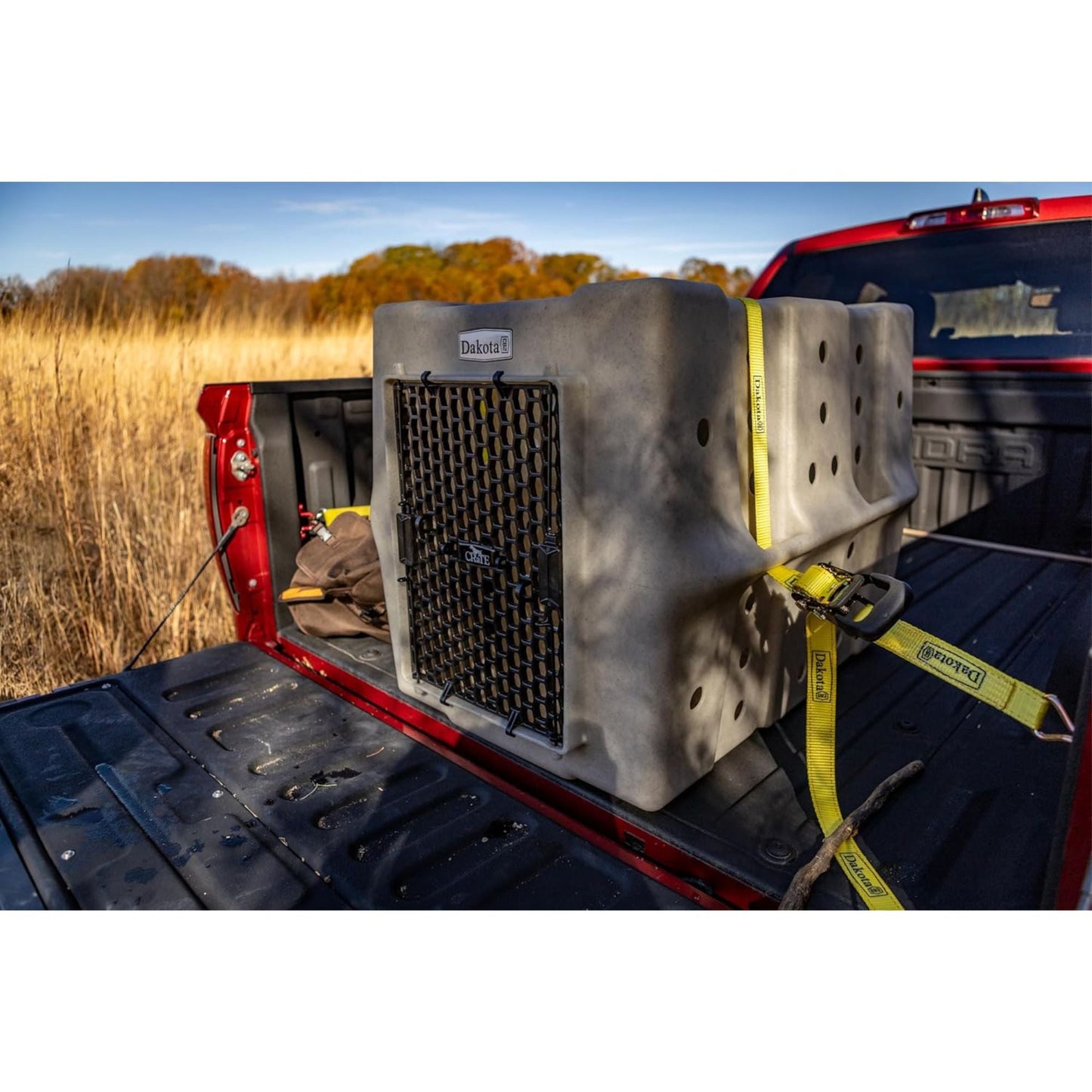 Dakota 283 Canine Rough and Tough Economy Pet Kennel, Large, Sandstone