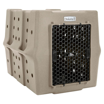 Dakota 283 Canine Rough and Tough Economy Pet Kennel, Large, Sandstone