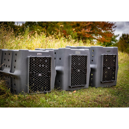 Dakota 283 Canine Rough and Tough Economy Pet Kennel, X-Large, Dark Granite