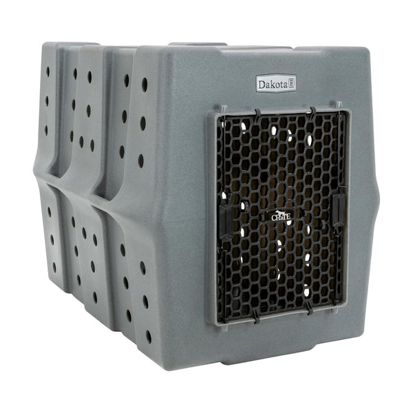Dakota 283 Canine Rough and Tough Economy Pet Kennel, X-Large, Dark Granite