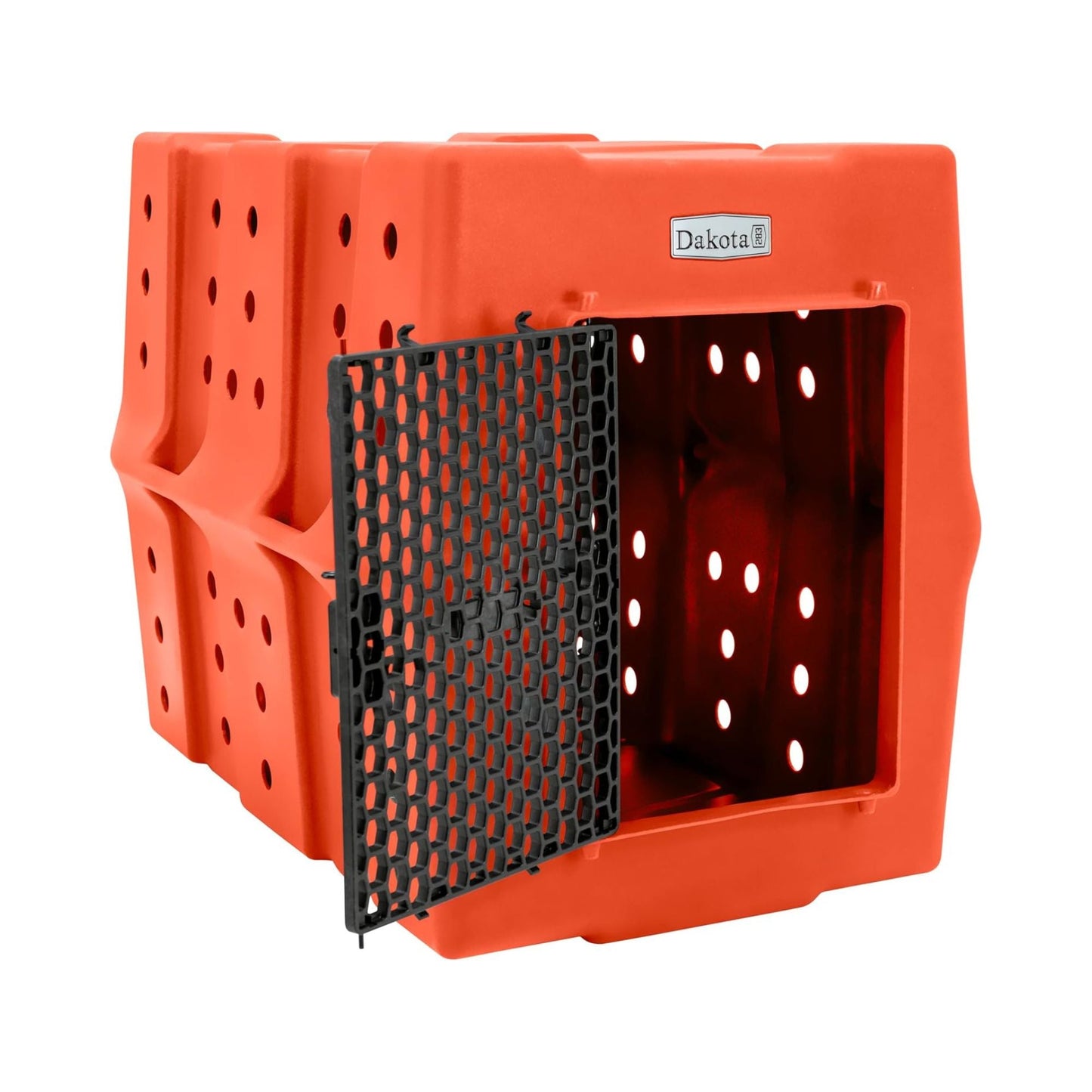 Dakota 283 Canine Rough and Tough Economy Kennel, Pet Crate, X-Large, Orange