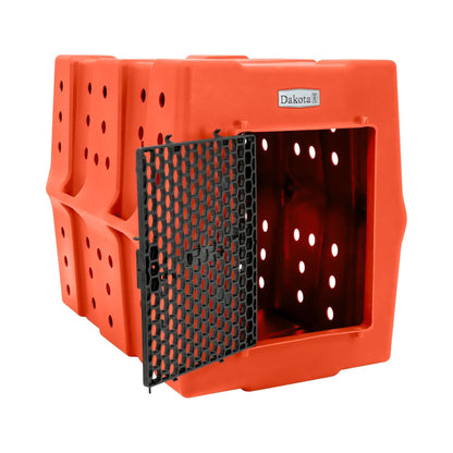Dakota 283 Canine Rough and Tough Economy Kennel, Pet Crate, X-Large, Orange