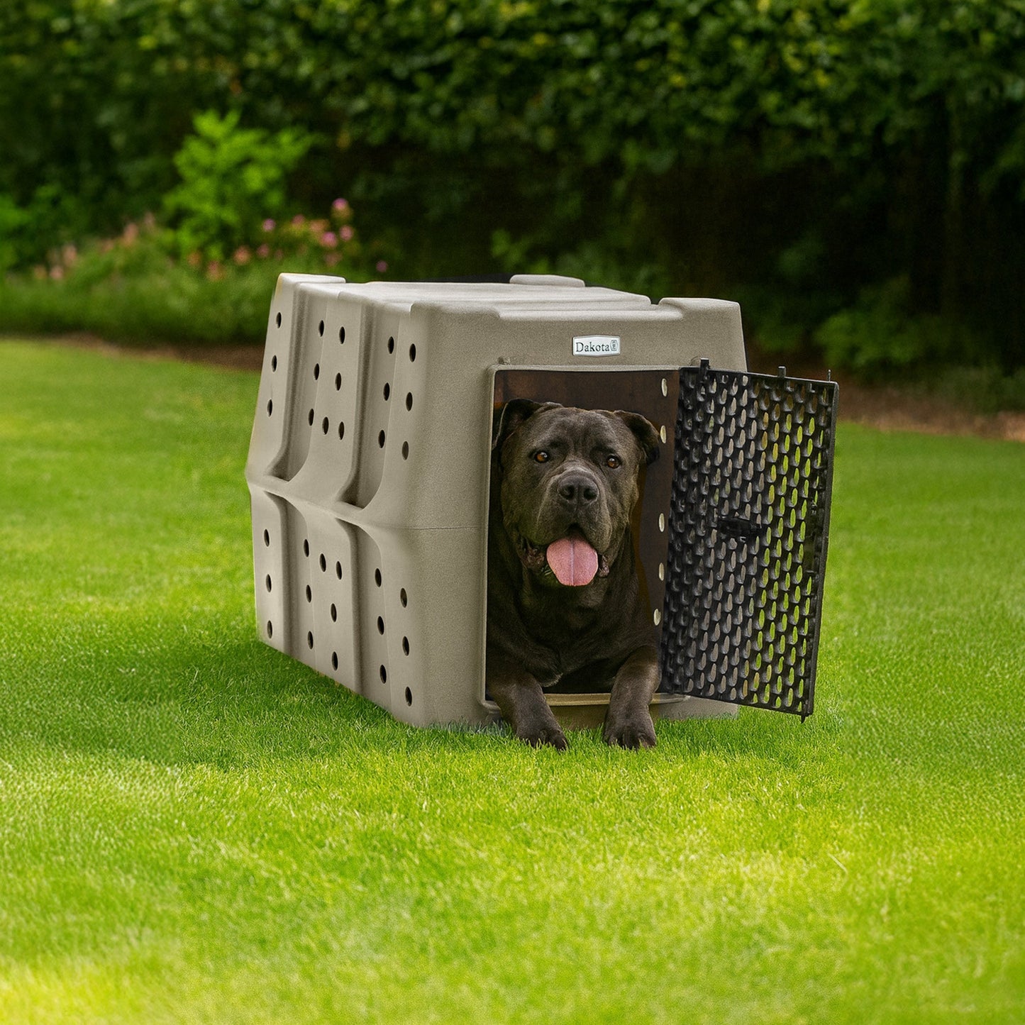 Dakota 283 Canine Rough and Tough Economy Pet Kennel, X-Large, Sandstone