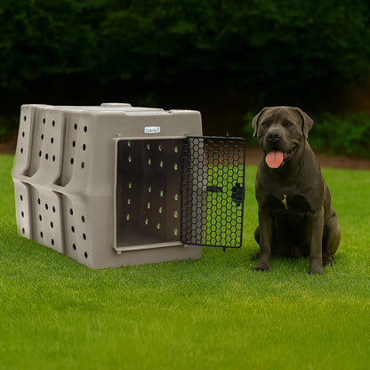 Dakota 283 Canine Rough and Tough Economy Pet Kennel, X-Large, Sandstone