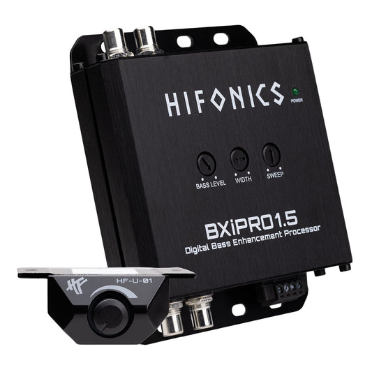 Hifonics BXIPRO1.5 Bass Enhancer, Digital Processor, Dash Mount Remote Control - Find Fresh Goods
