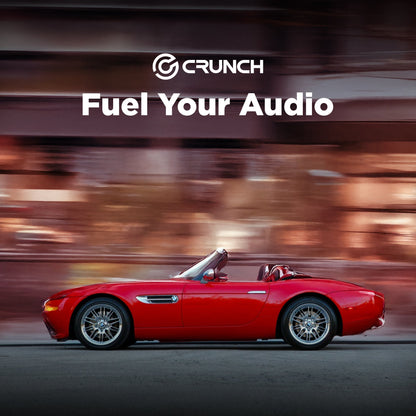 Crunch 5.25" Coaxial Speaker Set, Full-Range Audio Upgrade for Vehicle Stereo - Find Fresh Goods