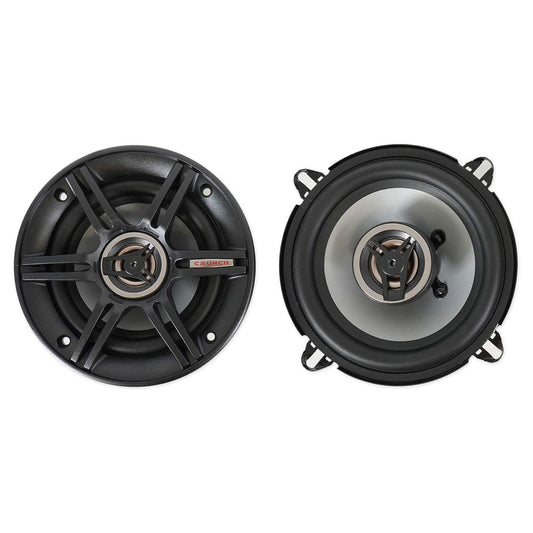 Crunch 5.25" Coaxial Speaker Set, Full-Range Audio Upgrade for Vehicle Stereo - Find Fresh Goods