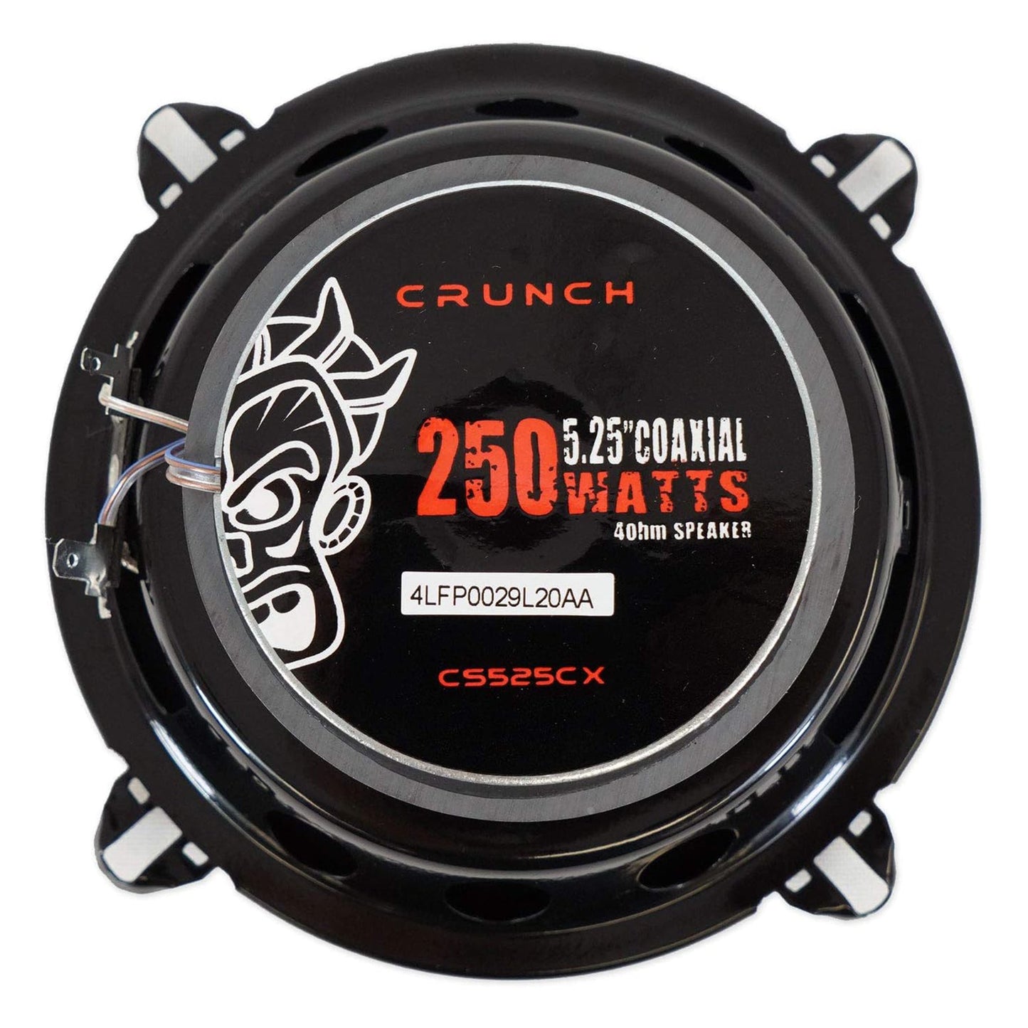 Crunch 5.25" Coaxial Speaker Set, Full-Range Audio Upgrade for Vehicle Stereo - Find Fresh Goods